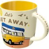 Cană ceramică 330ml - Volkswagen Let's get away