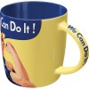 Cană ceramică 330ml - We Can Do It - Putem sa o facem