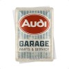 Carte Poștală metalică - Audi - Garage - Garaj