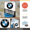 Carte Poștală metalică - BMW Garage - Garaj