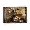 Carte Poștală metalică - Route 66 - Motel - Soseaua 66: Motel