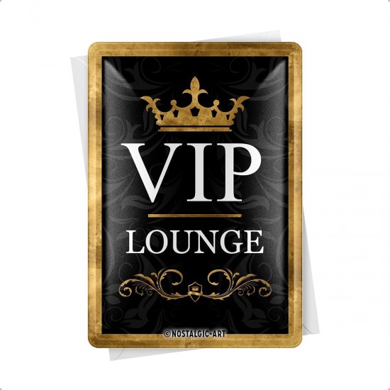 Carte Poștală metalică - Vip Lounge - Terasa Vip Carte Poștală metalică - Vip Lounge - Terasa Vip