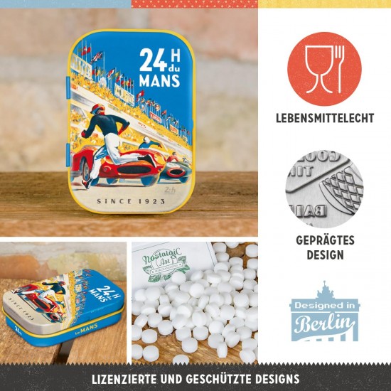 Cutie metalică de buzunar - 24H Le Mans Racing Afis