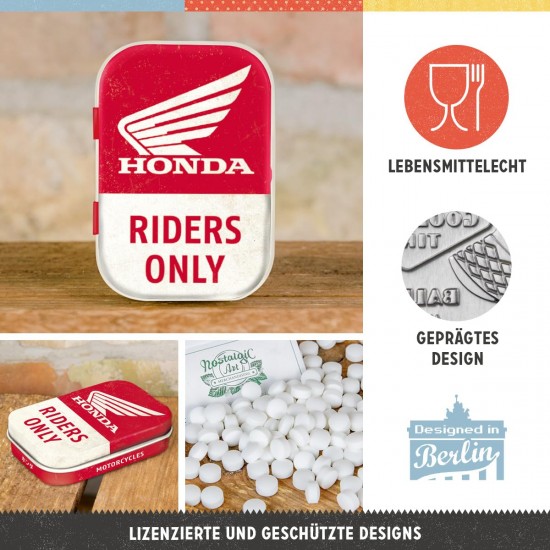 Cutie metalică de buzunar - Honda Mc Riders Only