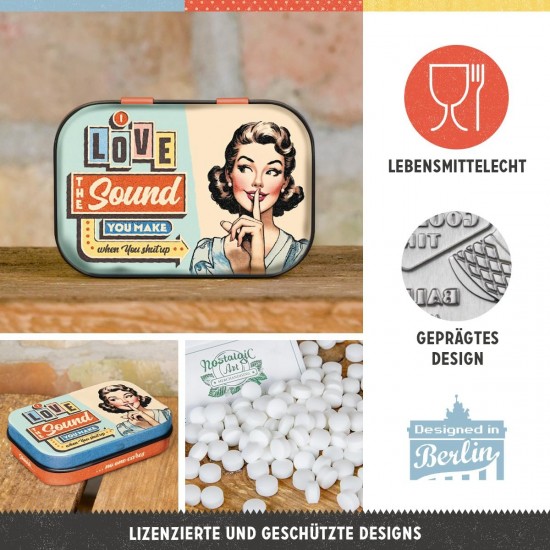 Cutie metalică de buzunar - The Sound When You Shut