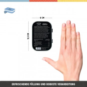 Cutie metalică de buzunar - XL Triumph Logo Silver