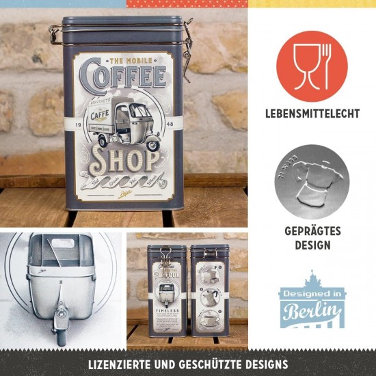 Cutie metalică etanșă - Ape - Coffee Shop - Cafeneaua Mobila