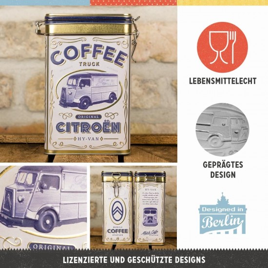 Cutie metalică etanșă - Citroen Coffee Truck - Furgoneta de Cafea