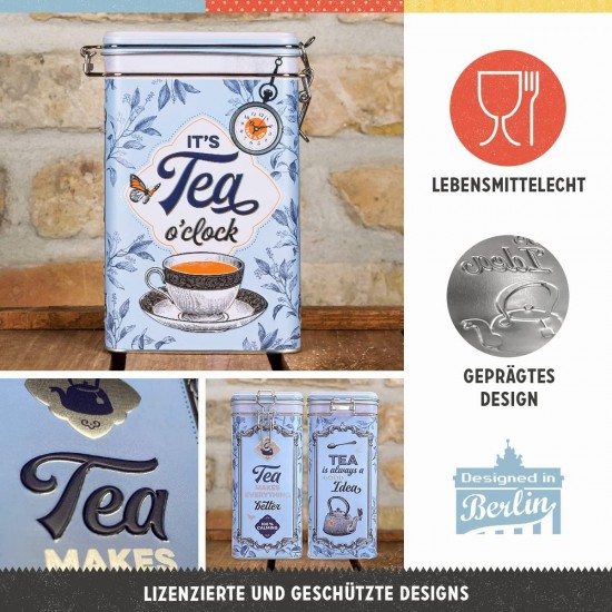 Cutie metalică etanșă - Classic Tea - Ceai Clasic