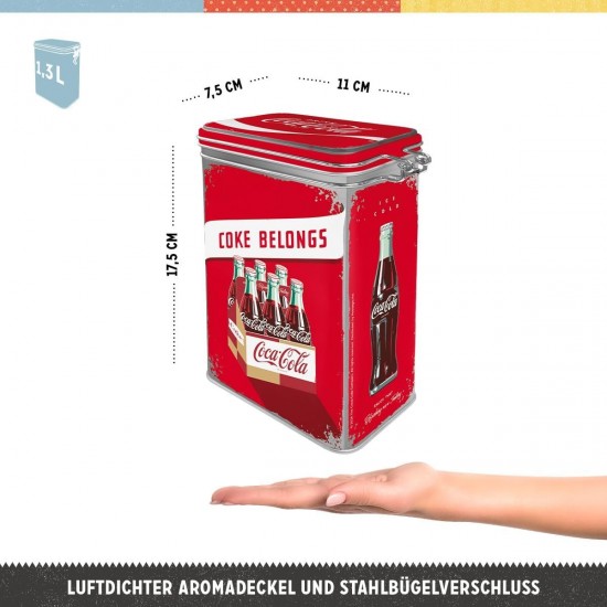 Cutie metalică etanșă - Coca-Cola Refresh Yourself