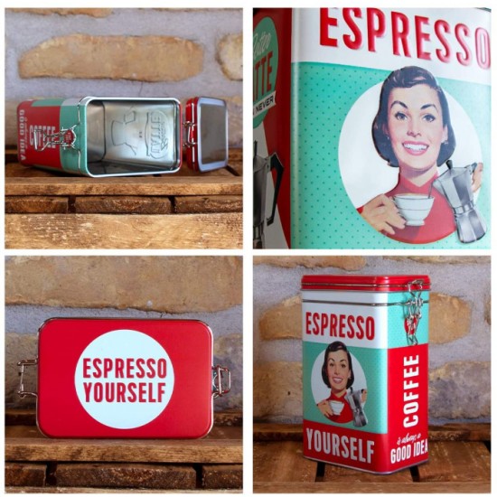Cutie metalică etanșă - Espresso Yourself - Fa - Ti Un Esspresso