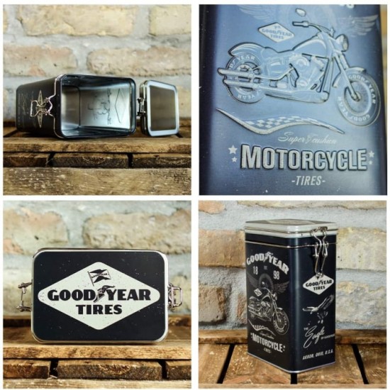 Cutie metalică etanșă - Goodyear Motocicletă