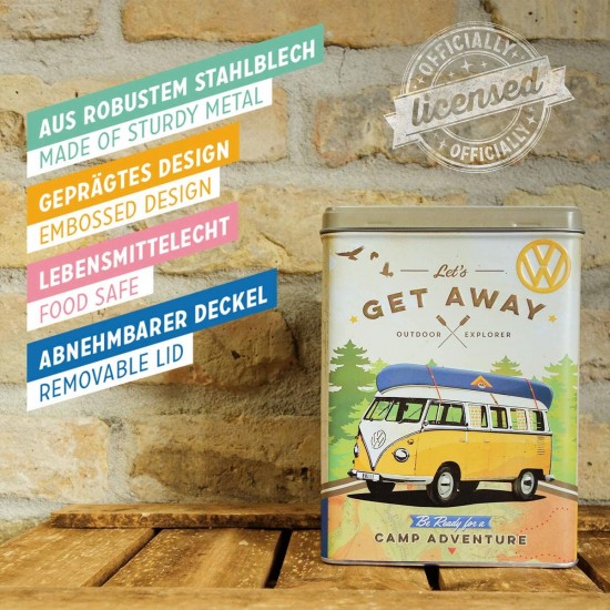 Cutie metalică L - Volkswagen Bulli - Let'S Get Away - Hai Sa O Intindem