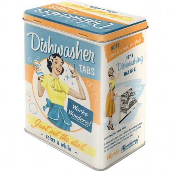 Cutie metalică L - Dishwasher Tabs Cutie metalică L - Dishwasher Tabs