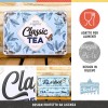 Cutie metalică plată - Classic Tea
