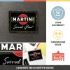 Magnet 6 x 8cm -  Martini - Served Here - Martini - Servit Aici
