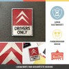 Magnet 6 x 8cm -  Citroen Drivers Only - Doar pentru Soferi de Citroen