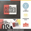 Magnet 6 x 8cm -  Closed - Inchis