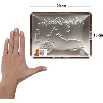 Placă 15 x 20 - Harley-Davidson - Route 66 Road King Clasic Placă 15 x 20 - Harley-Davidson - Route 66 Road King Clasic