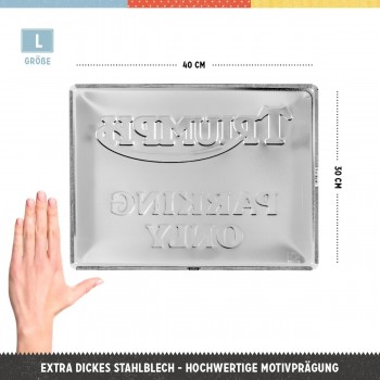 Placă 30 x 40 - Triumph - Parking Only - Parcare Doar pentru Triumph Placă 30 x 40 - Triumph - Parking Only - Parcare Doar pentru Triumph