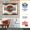 Placă Decor 30 x 40 - Harley-Davidson Piese și Accesorii