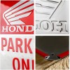 Placă Decor 30 x 40 - Honda Mc - Parking Only - Parcare Doar pentru Honda