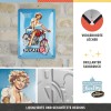 Placă Decor metalică 15 x 20 - Ducati Cilindrata 60 Pin Up