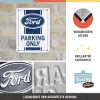 Placă Decor metalică 15 x 20 - Ford - Parking Only - Parcare Numai pentru Ford