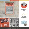 Placă Decor metalică 15 x 20 - My Garage My Rules - Garajul Meu - Regulile Mele Placă Decor metalică 15 x 20 - My Garage My Rules - Garajul Meu - Regulile Mele