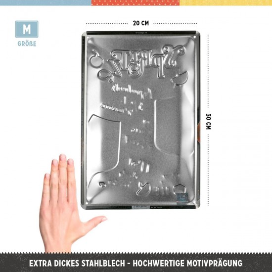 Placă Decor metalică 20 x 30 - Aperol Spritz