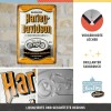 Placă Decor metalică 20 x 30 - Harley-Davidson Genuine Motorcycles Milwaukee - Motociclete Autentice Din Milwaukee