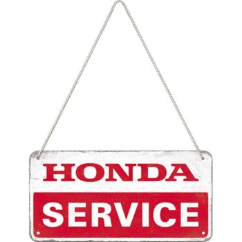 Placă Decor metalică cu Șnur 10 x 20 - Honda Mc - Service Moto Placă Decor metalică cu Șnur 10 x 20 - Honda Mc - Service Moto