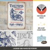 Placă metalică 20 x 30 - Triumph For The Thrill - Triumph - pentru Amatori de Senzatii Tari