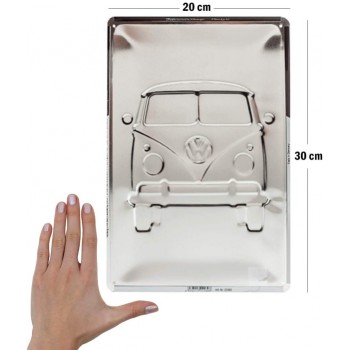 Placă metalică 20 x 30 - Volkswagen - Good în Shape - Forma Buna