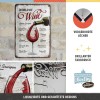 Placă metalică 20 x 30 - World Of Wine - Lumea Vinului