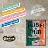 Placă metalică 30 x 40 - Irish Pub - Crasma Irlandeza