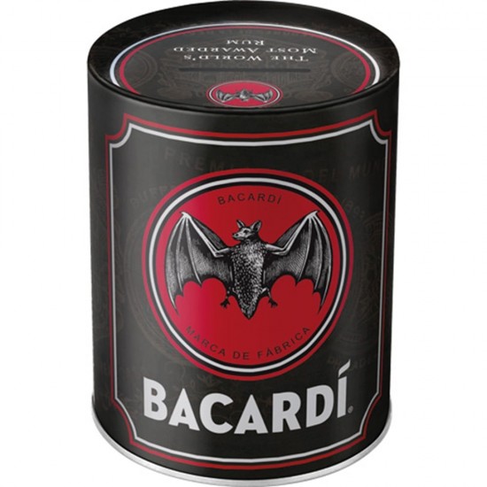 Pușculiță Bacardi Logo Negru