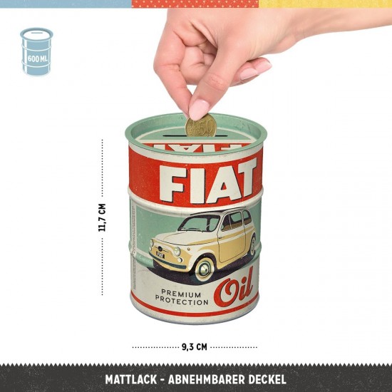 Pușculiță Fiat Premium Protection Oil