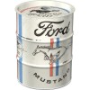 Pușculiță Ford Mustang - Horse ; Stripes Logo - Sigla cu Cal și Dungi