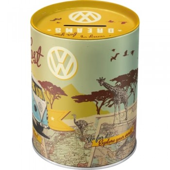 Pușculiță Volkswagen Bulli - Let'S Get Lost - Hai Sa Rătăcim
