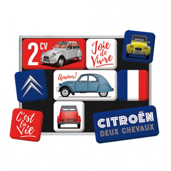 Set de magneți Citroen - 2Cv C'Est la Vie - Asta E Viata
