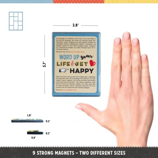 Set magneți Enjoy Life - Bucura-te de viata