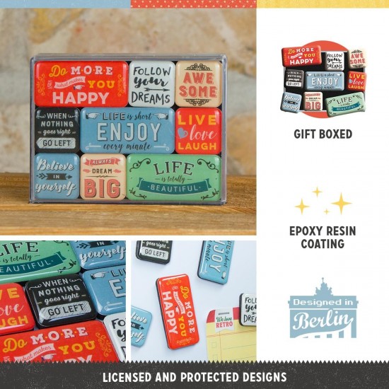 Set magneți Enjoy Life - Bucura-te de viata