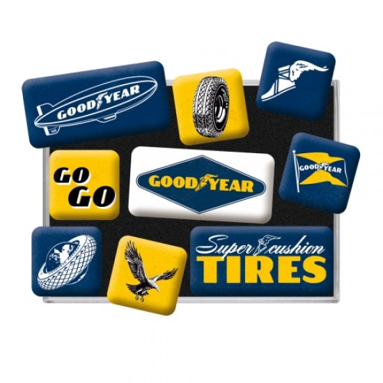 Set magneți Goodyear Sigle