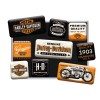 Set magneți Harley-Davidson Genuine Motorcycles Milwaukee - Motociclete Autentice Din Milwaukee