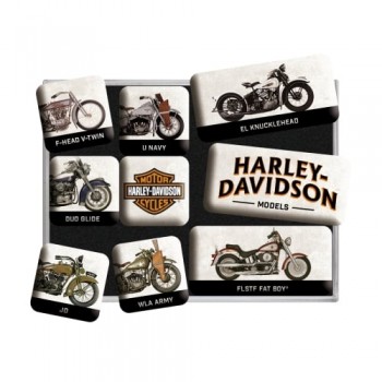 Set magneți Harley-Davidson Models - Modele