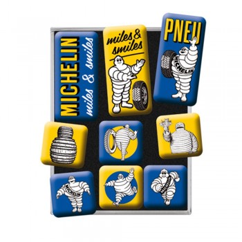 Set magneți Michelin - Evolutia Siglei