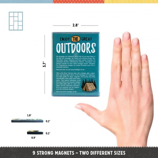 Set magneți Outdoor Adventure - Aventura în Aer Liber