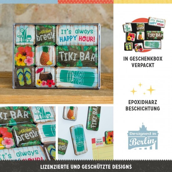 Set magneți Tiki Bar Set magneți Tiki Bar