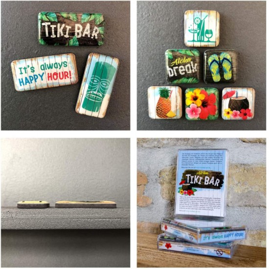 Set magneți Tiki Bar Set magneți Tiki Bar